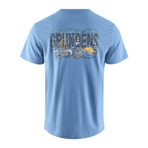 Grundéns Tough Seas SS T-Shirt Captain\'s Blue ryhmässä Vaatteet ja kengät / Vaatetus / T-paidat @ Sportfiskeprylar.se (50174-494-0013r)
