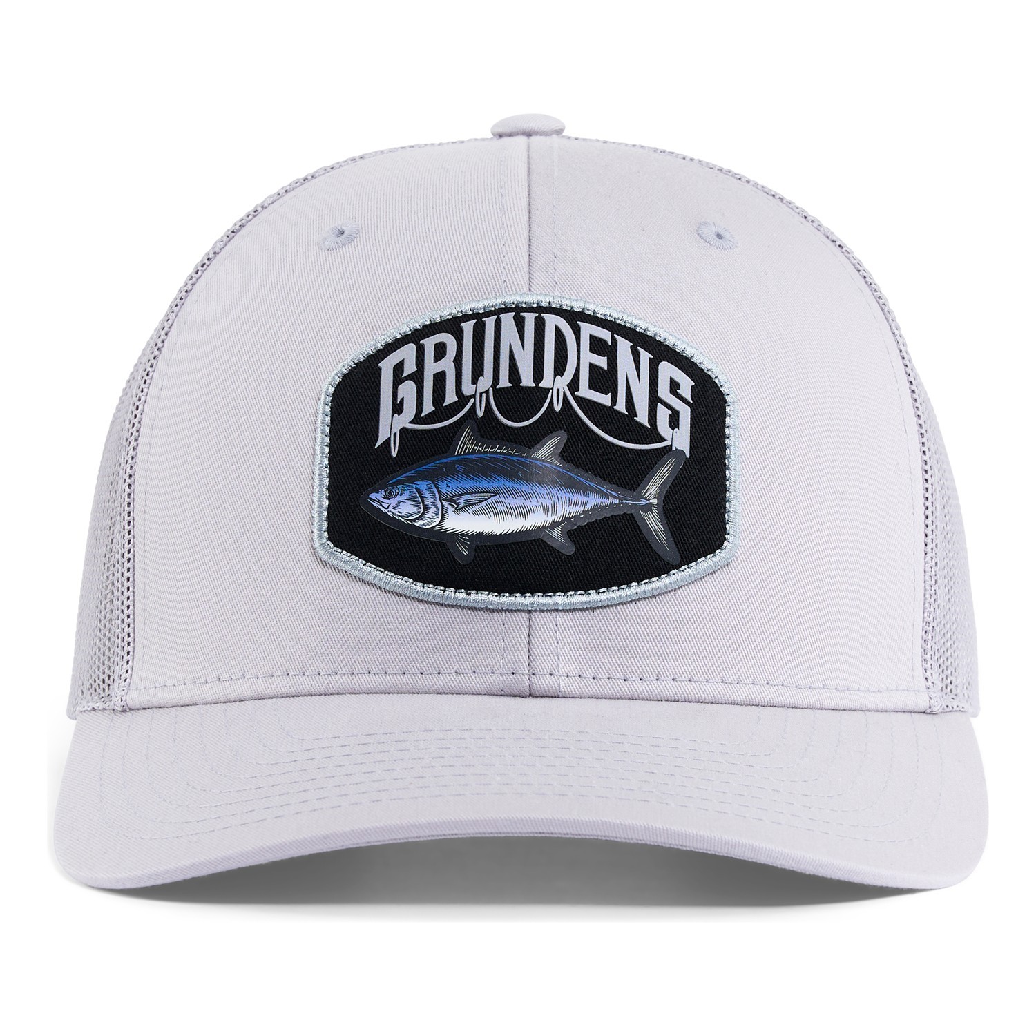 Grundéns Bluefin Trucker Grey Mist ryhmässä Vaatteet ja kengät / Lippalakit ja päähineet / Lippikset / Trucker lippikset @ Sportfiskeprylar.se (50246-028-0001)