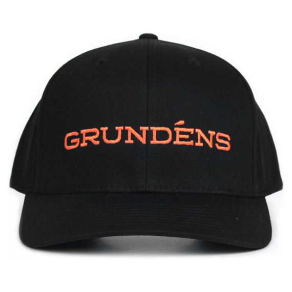 Grundéns Embroidered Logo FF Black ryhmässä Vaatteet ja kengät / Lippalakit ja päähineet / Lippikset / Dad Caps @ Sportfiskeprylar.se (50294-001-0001)