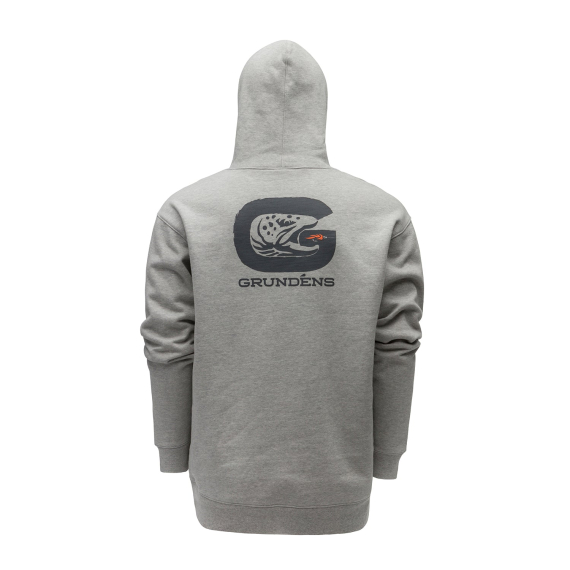 Grundéns G Trout Hoodie Athletic Heather ryhmässä Vaatteet ja kengät / Vaatetus / Villapaidat / Hupparit @ Sportfiskeprylar.se (50363-033-0014r)