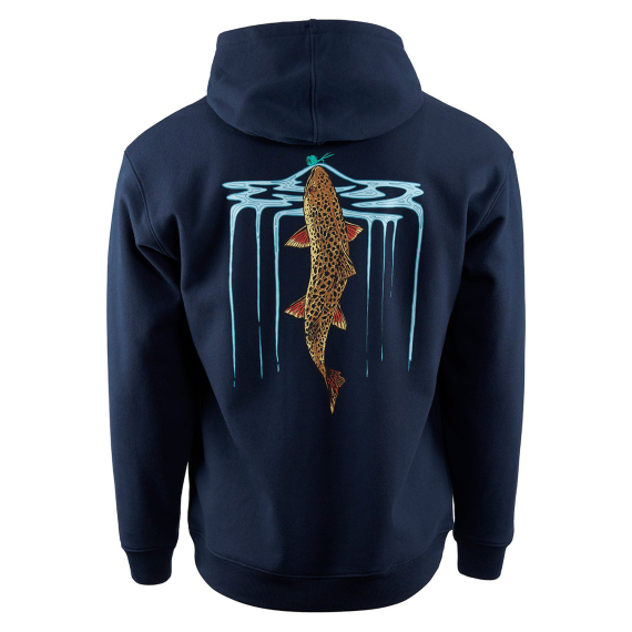Grundéns Riser Hoodie Dark Navy ryhmässä Vaatteet ja kengät / Vaatetus / Villapaidat / Hupparit @ Sportfiskeprylar.se (50432-425-0013r)