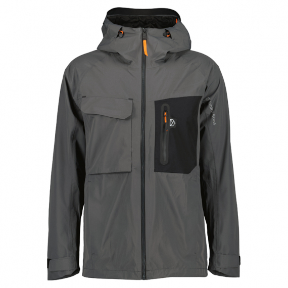 Didrikson Calvus USX Jacket 2 Coal Black ryhmässä Vaatteet ja kengät / Vaatetus / Takit / Sadetakit @ Sportfiskeprylar.se (504741108005r)
