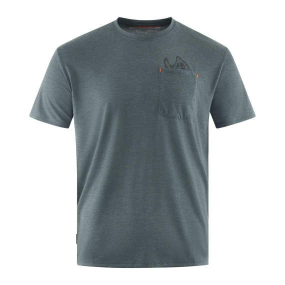 Grundéns Species Pocket Tee Deep Forest Heather ryhmässä Vaatteet ja kengät / Vaatetus / T-paidat @ Sportfiskeprylar.se (50478-386-0014r)