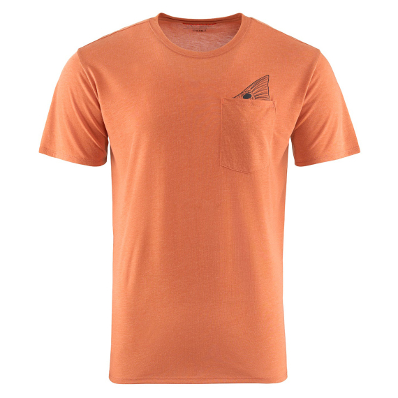 Grundéns Species Pocket Tee Rust Heather ryhmässä Vaatteet ja kengät / Vaatetus / T-paidat @ Sportfiskeprylar.se (50478-812-0013r)