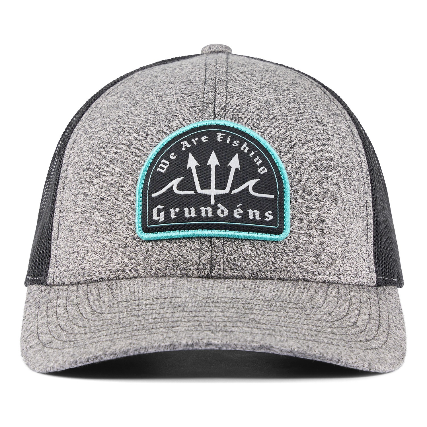 Grundéns Poseidon Low Pro Trucker Heather Charcoal ryhmässä Vaatteet ja kengät / Lippalakit ja päähineet / Lippikset / Trucker lippikset @ Sportfiskeprylar.se (50529-011-0001)