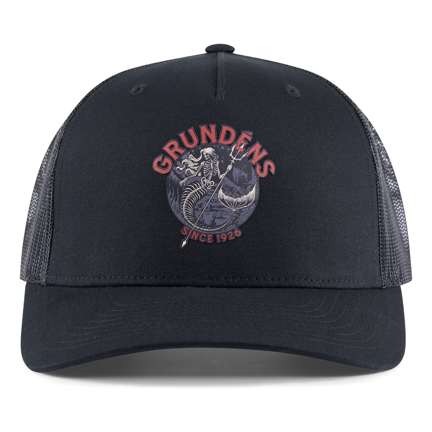 Grundéns Dead Reckoning Trucker Black ryhmässä Vaatteet ja kengät / Lippalakit ja päähineet / Lippikset / Trucker lippikset @ Sportfiskeprylar.se (50551-001-0001)