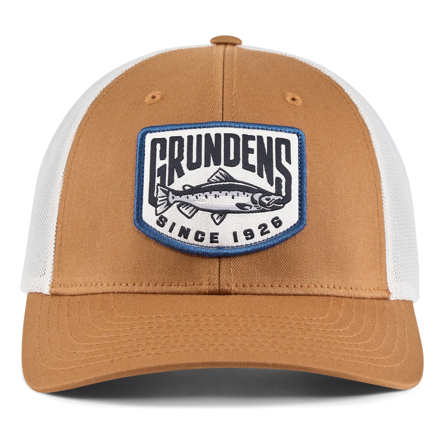 Grundéns Low Pro King Trucker Dark Rum ryhmässä Vaatteet ja kengät / Lippalakit ja päähineet / Lippikset / Trucker lippikset @ Sportfiskeprylar.se (50556-257-0001)