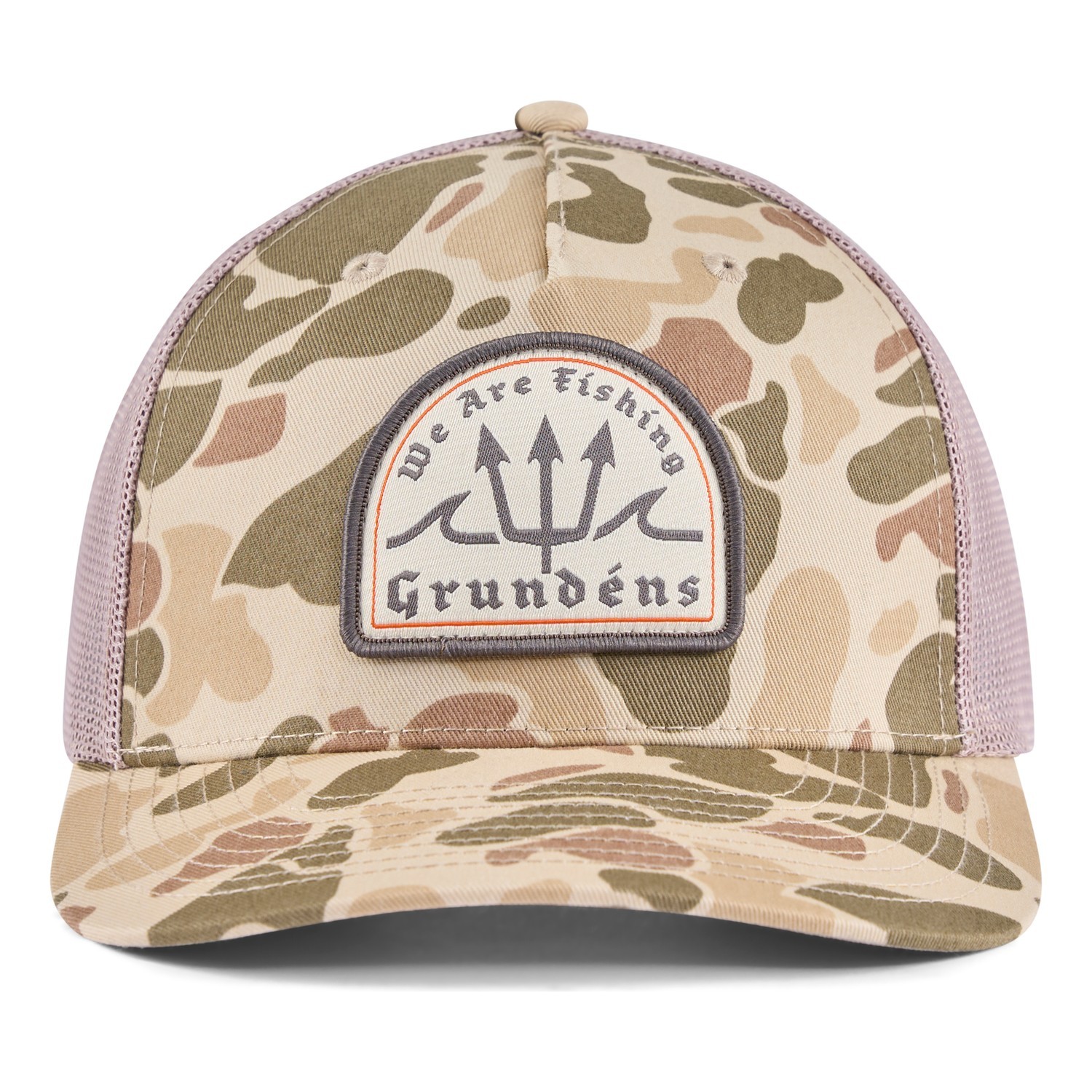 Grundéns Poseidon Trucker Harvest Camo ryhmässä Vaatteet ja kengät / Lippalakit ja päähineet / Lippikset / Trucker lippikset @ Sportfiskeprylar.se (50557-945-0001)