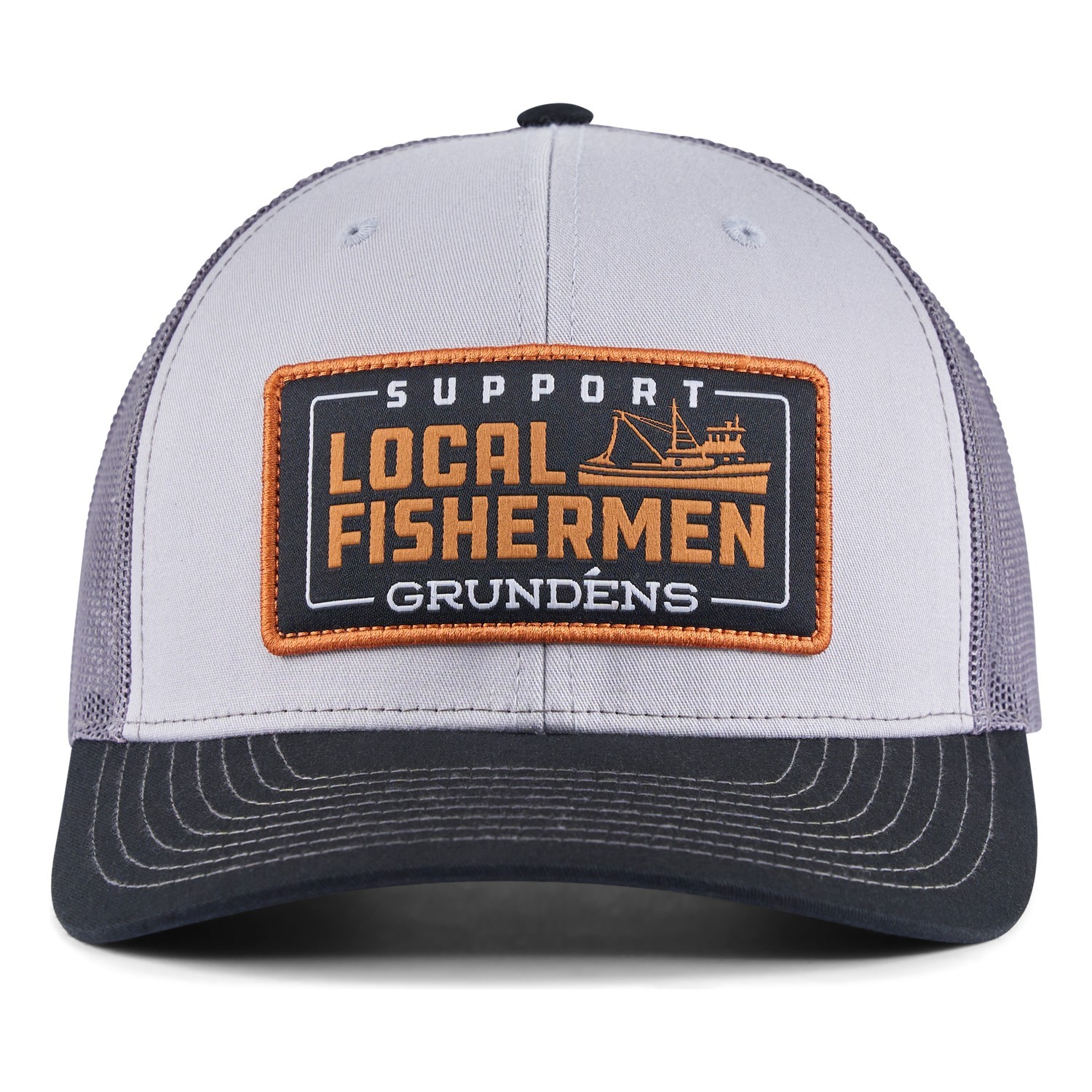 Grundéns Support Local Trucker Black ryhmässä Vaatteet ja kengät / Lippalakit ja päähineet / Lippikset / Trucker lippikset @ Sportfiskeprylar.se (50560-001-0001)
