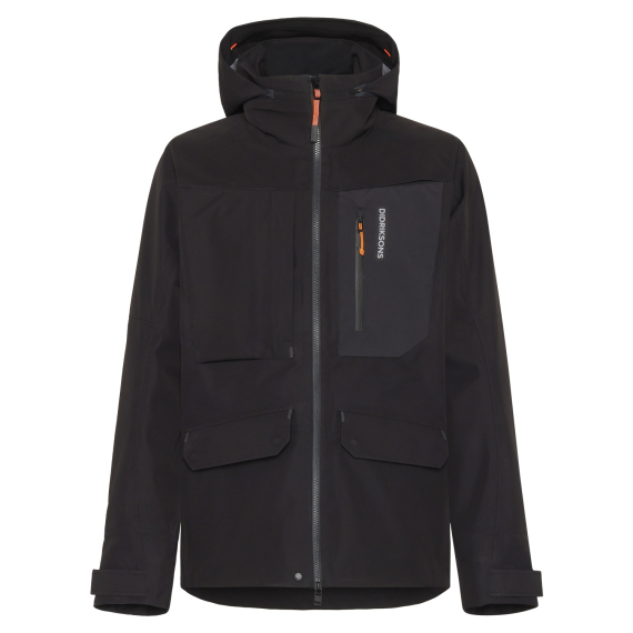 Didriksons Fractus USX Jacket 3 Black ryhmässä Vaatteet ja kengät / Vaatetus / Takit / Sadetakit @ Sportfiskeprylar.se (505947060004r)