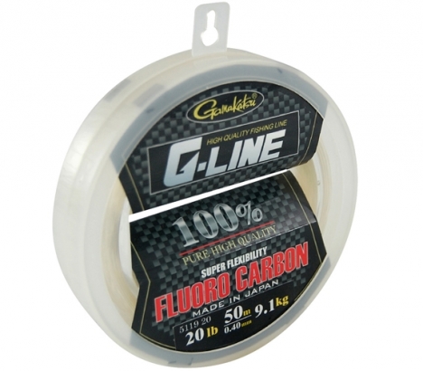 Gamakatsu G-Line Fluorocarbon 25m ryhmässä Koukut & Tarvikkeet / perukkeet & perukemateriaalit / Perukemateriaalit / Perukemateriaali Fluorcarbon @ Sportfiskeprylar.se (5063022r)