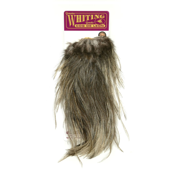 Whiting Coq de Leon Bronze Saddle - Light Pardo ryhmässä Koukut & Tarvikkeet / Perhonsidonta / Perhonsidontamateriaalit / Höyhenet & Sulat / Takit & Satulat @ Sportfiskeprylar.se (51302042)