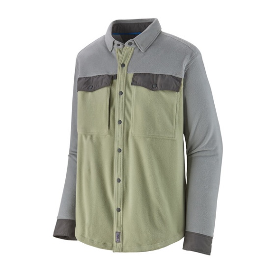 Patagonia M\'s L/S Early Rise Snap Shirt Salvia Green ryhmässä Vaatteet ja kengät / Vaatetus / Paidat @ Sportfiskeprylar.se (52225-SLVG-Sr)