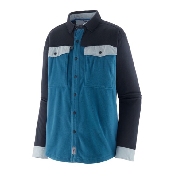 Patagonia M\'s L/S Early Rise Snap Shirt WAVB ryhmässä Vaatteet ja kengät / Vaatetus / Paidat @ Sportfiskeprylar.se (52225-WAVB-Sr)
