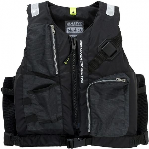 Baltic Adventure Life Vest Black ryhmässä Vaatteet ja kengät / Kelluva vaatetus / Pelastusliivit / Pelastusliivit Purjehdus @ Sportfiskeprylar.se (5350-000-4r)