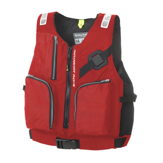 Baltic Adventure Life Jacket Red ryhmässä Vaatteet ja kengät / Kelluva vaatetus / Pelastusliivit @ Sportfiskeprylar.se (5352-000-1r)