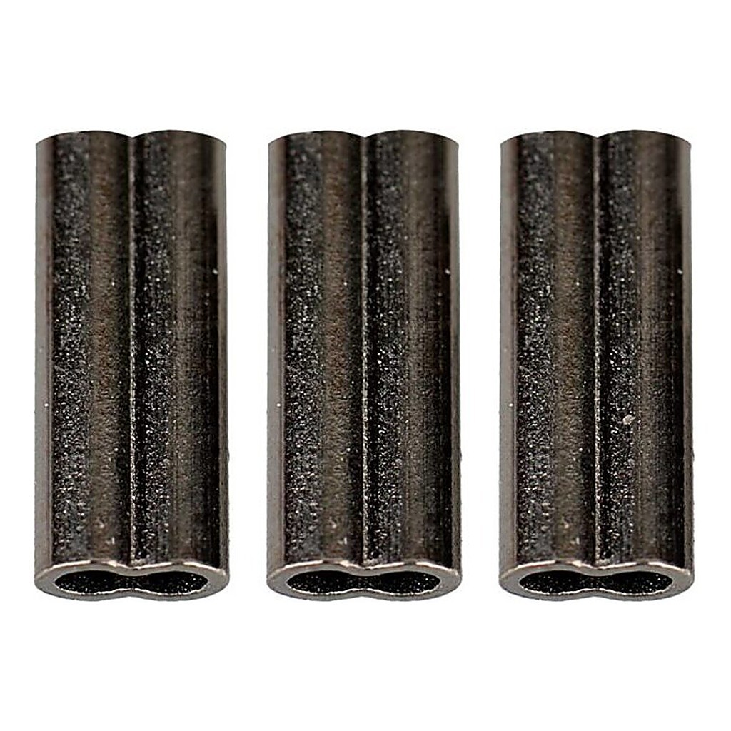Savage Gear Double Barrel Crimps BLN 50pcs ryhmässä Koukut & Tarvikkeet / Perukeholkit @ Sportfiskeprylar.se (54906r)