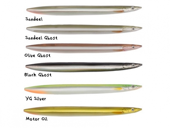 Savage Gear 3D Line Thru Sandeel 125mm 19g ryhmässä Vieheet / Taimenvieheet ja rannikkovaaput / Rannikkovaapput @ Sportfiskeprylar.se (55750r)