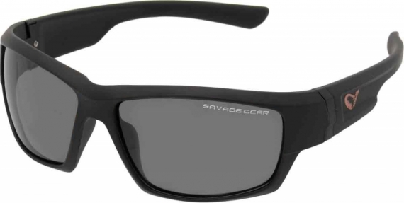 Savage Gear Shades Floating Polarized Sunglasses - Dark Grey (Sunny) ryhmässä Vaatteet ja kengät / Silmälasit / Polaroidut aurinkolasit @ Sportfiskeprylar.se (57574)