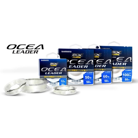 Shimano Ocea EX Fluorocarbon Leader Material ryhmässä Koukut & Tarvikkeet / perukkeet & perukemateriaalit / Perukemateriaalit / Perukemateriaali Fluorcarbon @ Sportfiskeprylar.se (59WCL74FU14r)
