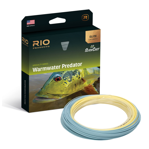 Rio Elite Warmwater Predator F/I/S3 ryhmässä Siimat / Perhokalastussiimat / Yhdenkäden siimat @ Sportfiskeprylar.se (6-18000r)
