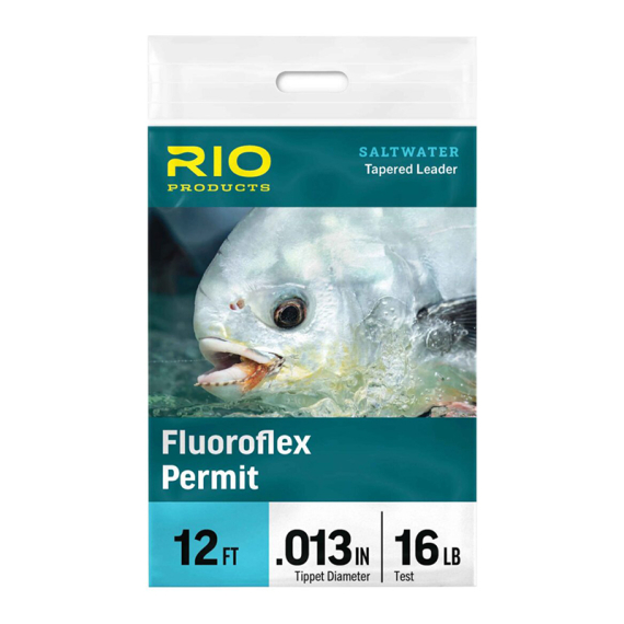Rio Fluoroflex Permit Leader 12ft ryhmässä Koukut & Tarvikkeet / perukkeet & perukemateriaalit / Valmiit perukkeet / Kartioperukkeet @ Sportfiskeprylar.se (6-24728r)