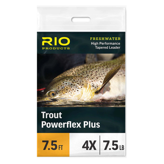 RIO Powerflex Plus Leaders 12\' ryhmässä Koukut & Tarvikkeet / perukkeet & perukemateriaalit / Valmiit perukkeet / Kartioperukkeet @ Sportfiskeprylar.se (6-54417r)