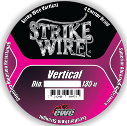 Strike Wire Vertical - 0,10mm/6kg 135m ryhmässä Siimat / Kuitusiimat @ Sportfiskeprylar.se (60-E010-01355)