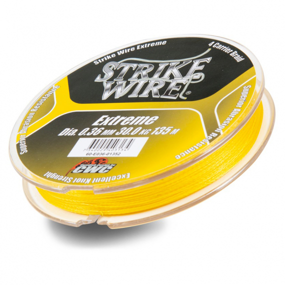 Strike Wire Extreme 0,13mm/9kg -135m, Gul ryhmässä Siimat / Kuitusiimat @ Sportfiskeprylar.se (60-E013-01352)