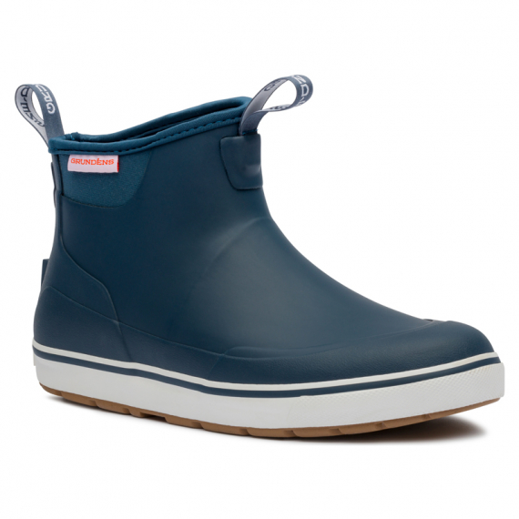 Grundéns Deck Boss Ankle Boot Navy ryhmässä Vaatteet ja kengät / Jalkineet / Wellington / Kumisaappaat @ Sportfiskeprylar.se (60008-410-1008r)