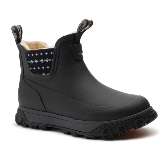 Grundéns Women\'s Deviation Sherpa Ankle Boot Black ryhmässä Vaatteet ja kengät / Jalkineet / Wellington / Kumisaappaat @ Sportfiskeprylar.se (60047-001-1005r)