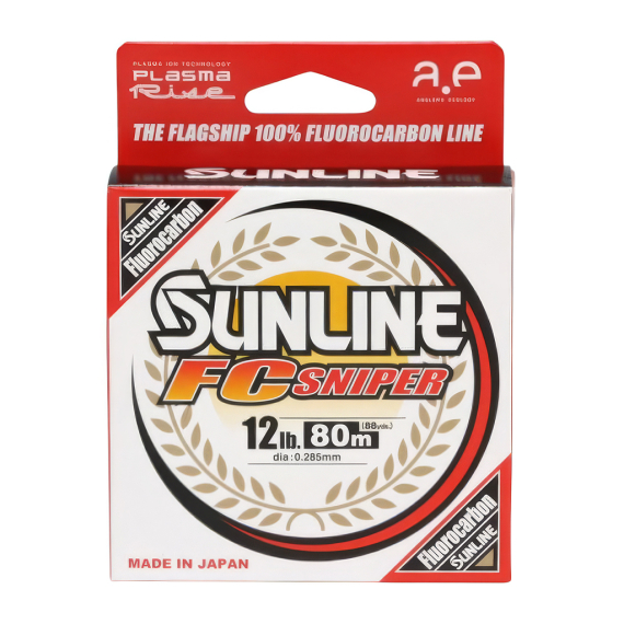 Sunline Shooter FC Sniper (JDM) Clear 80m ryhmässä Siimat / Fluorocarbon-siimat @ Sportfiskeprylar.se (60074176r)