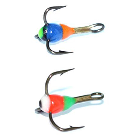 Glow Hook 2kpl size 14 ryhmässä Koukut & Tarvikkeet / Koukut / Pilkkiminen jigikoukut @ Sportfiskeprylar.se (607000140007r)