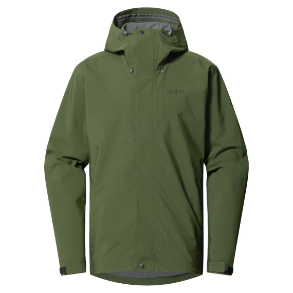 Haglöfs Breeze Proof Jacket Men Seaweed Green ryhmässä Vaatteet ja kengät / Vaatetus / Takit / Sadetakit @ Sportfiskeprylar.se (6076804Q9015r)