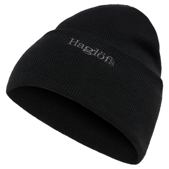 Haglöfs Outsiders Beanie True Black ryhmässä Vaatteet ja kengät / Lippalakit ja päähineet / Lakit & pipot @ Sportfiskeprylar.se (6077882C5005)