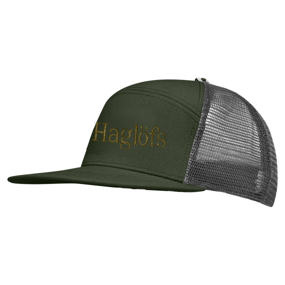 Haglöfs Trucker Cap Seaweed Green/Magnetite ryhmässä Vaatteet ja kengät / Lippalakit ja päähineet / Lippikset / Trucker lippikset @ Sportfiskeprylar.se (6078675R1005)