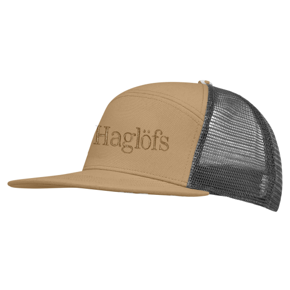 Haglöfs Trucker Cap Oak Brown/Magnetite ryhmässä Vaatteet ja kengät / Lippalakit ja päähineet / Lippikset / Trucker lippikset @ Sportfiskeprylar.se (6078675SR005)