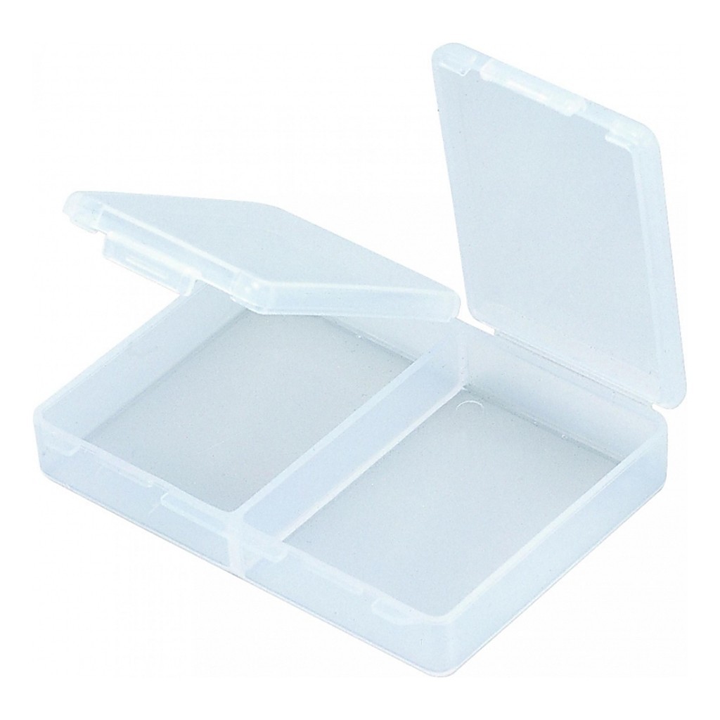 Meiho Accessories Box, 94x71x19 - 2 Comp - Clear ryhmässä Säilytys / Rasiat ja laatikot / Viehelaatikot @ Sportfiskeprylar.se (61-FB-2)