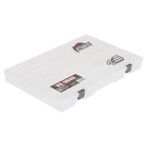 Meiho Betesbox, Justerbara Fack, 410x264x43mm - Clear ryhmässä Säilytys / Rasiat ja laatikot / Viehelaatikot @ Sportfiskeprylar.se (61-VS-3045)