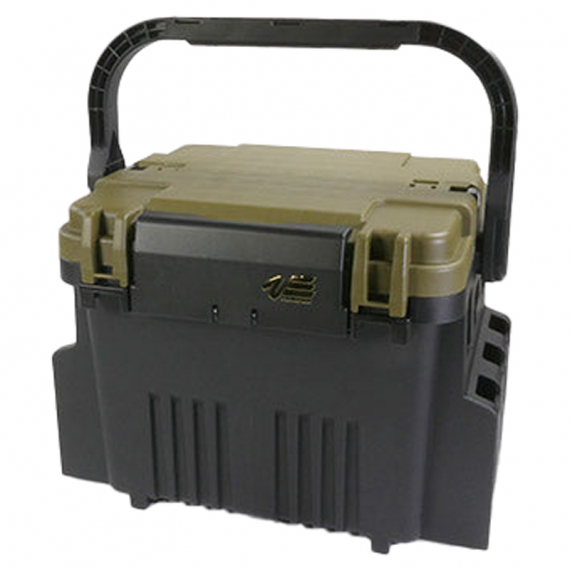 Meiho Versus Tacklebox 375x293x275mm - Green ryhmässä Säilytys / Rasiat ja laatikot / Perinteiset Kalastustarvikelaatikot @ Sportfiskeprylar.se (61-VS-7080N)