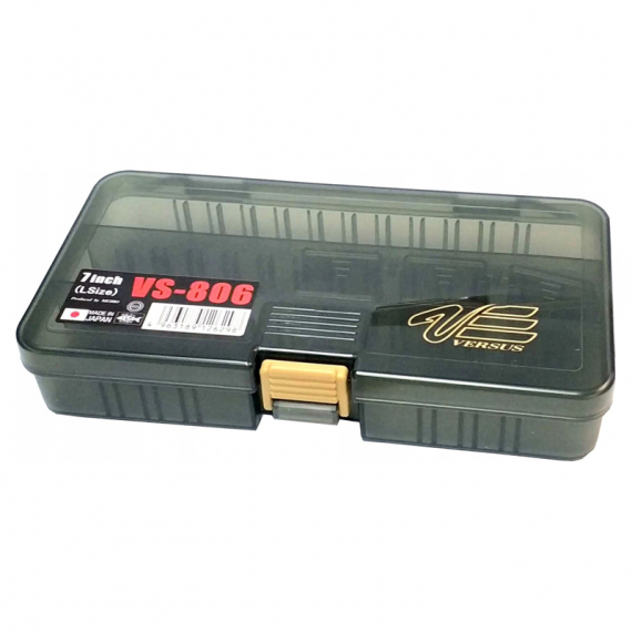 Meiho Versus Worm Type Box 186x103x34mm - Black ryhmässä Säilytys / Rasiat ja laatikot / Viehelaatikot @ Sportfiskeprylar.se (61-VS-806)