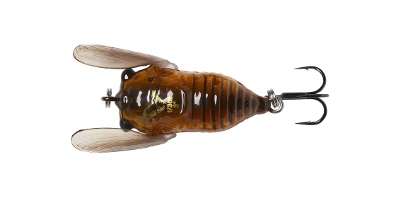 Savage Gear 3D Cicada 33mm 3,5g Floating, Brown ryhmässä Uistimet / vieheet / Popperit @ Sportfiskeprylar.se (61988)