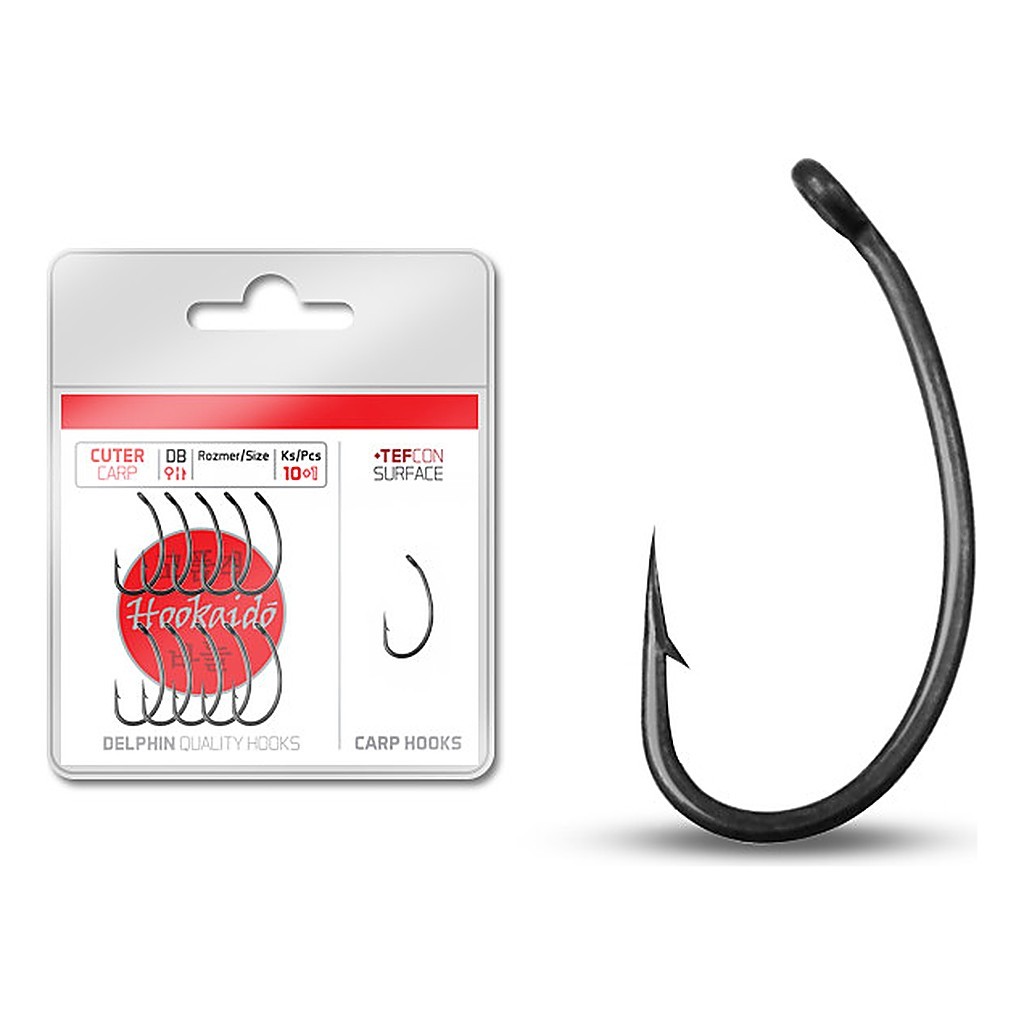 Delphin Hooks Cuter Tefcon 10+1-pack ryhmässä Koukut & Tarvikkeet / Koukut / Specimen-koukut @ Sportfiskeprylar.se (622720004r)
