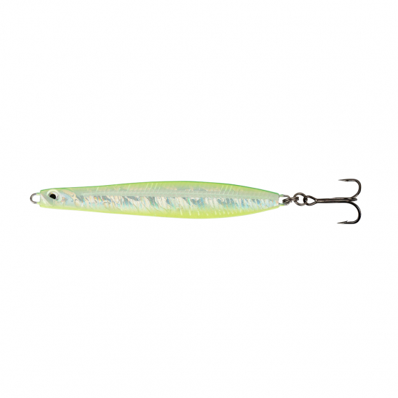 Savage Gear Seeker ISP 6,8cm, 12g - Fluo UV Green Yellow ryhmässä Vieheet / Taimenvieheet ja rannikkovaaput / Rannikkovaapput @ Sportfiskeprylar.se (63841)