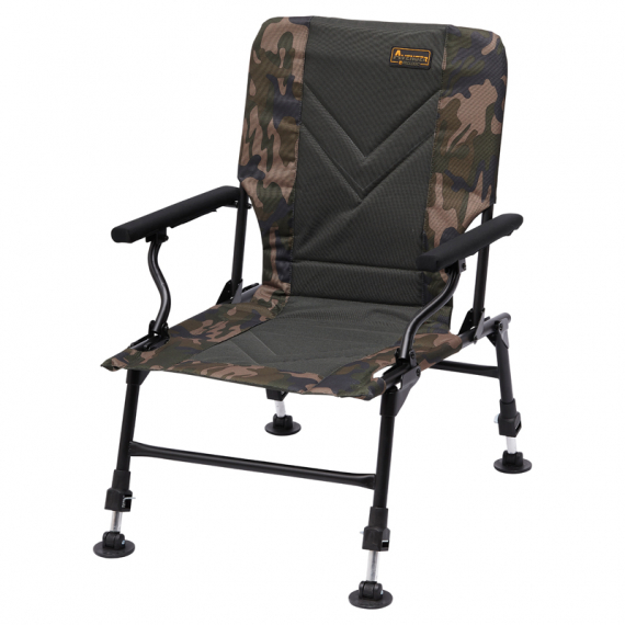 Prologic Avenger Relax Camo Chair W/Armrests & Covers ryhmässä Retkeily / ulkoilu / Teltat & telttakalusteet / Tuolit ja Pöydät / Tuolit @ Sportfiskeprylar.se (65047)