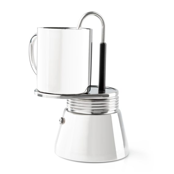 GSI Outdoors Mini-Espresso Set 4 Cup ryhmässä Retkeily / ulkoilu / Retkikeittiöt & keittiövälineet / Kahvinkeittimet ja kahvipannut / Kahvinkeittimet @ Sportfiskeprylar.se (65105)