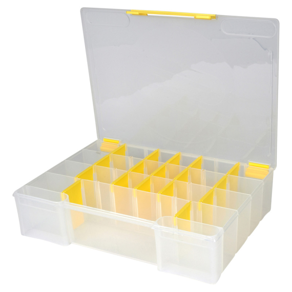 Spro Tackle Box Range 80L Clear - 35x25x8cm ryhmässä Säilytys / Rasiat ja laatikot @ Sportfiskeprylar.se (6552352)