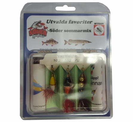 Myran Söder Sommarmix 3kpl ryhmässä Vieheet / Lippauistimet @ Sportfiskeprylar.se (6999-SM)