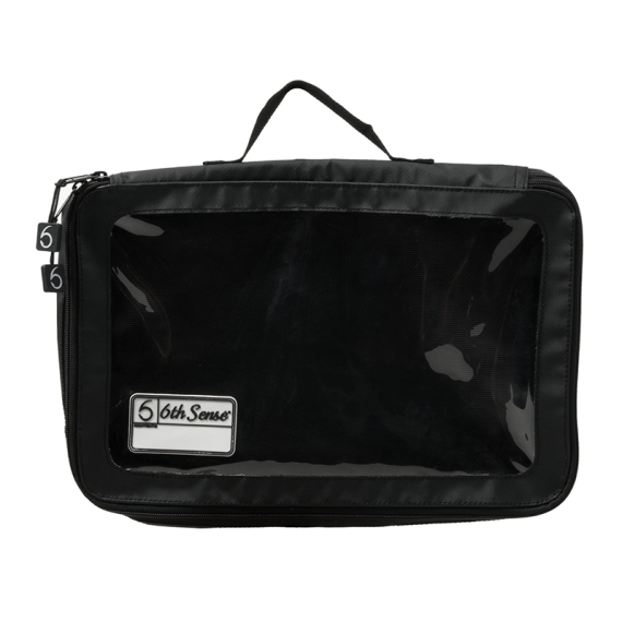 6th Sense Large Bait View Tackle Bag - Black ryhmässä Säilytys / Kalastuslaukut / Säilytysrasiat @ Sportfiskeprylar.se (6BVBLG-WILTH)