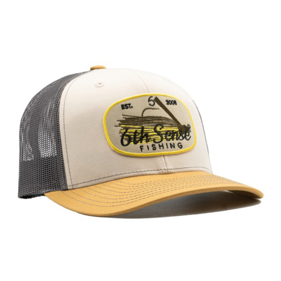 6th Sense Cap Saturn 6 - Beige Gold ryhmässä Vaatteet ja kengät / Lippalakit ja päähineet / Lippikset / Snapback-lippikset @ Sportfiskeprylar.se (6HAT-231)